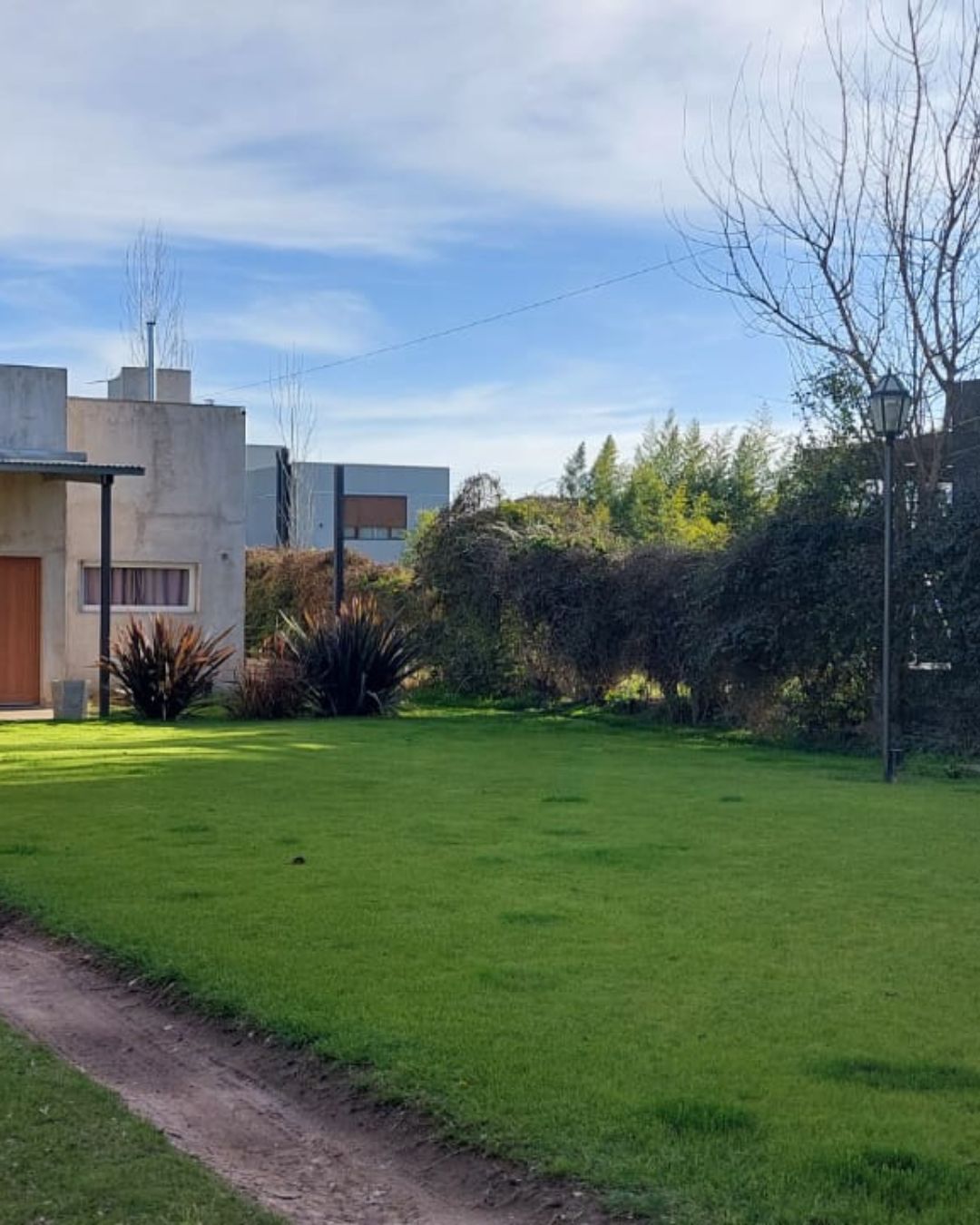 Casa con gran patio