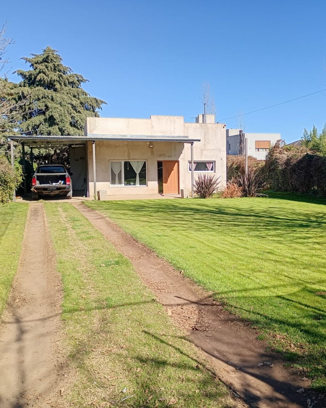 Casa con gran patio