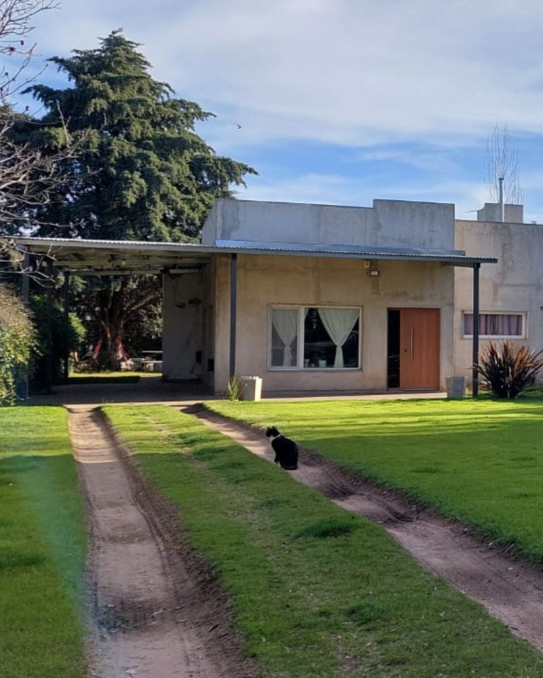 Casa con gran patio
