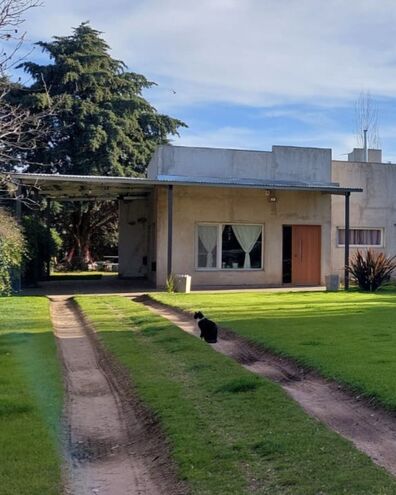 Casa con gran patio
